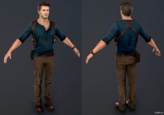 Nathan Island Outfit 3D Model