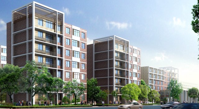City Residential Garden villa office building design – 508 3D Model