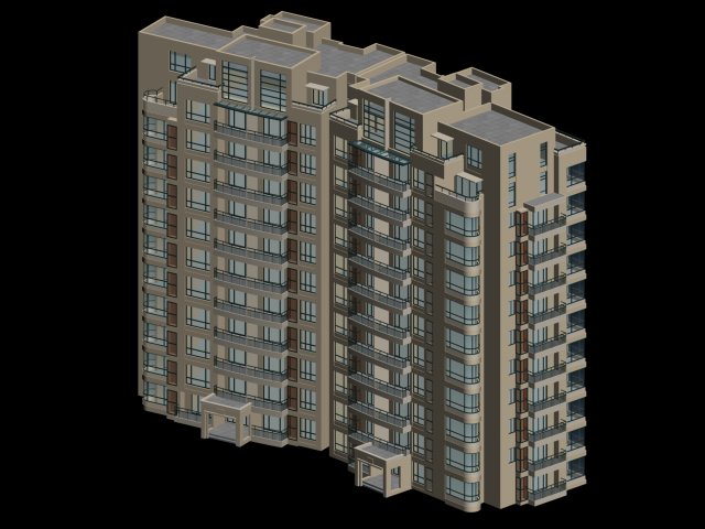 City government office building architectural design – 81 3D Model