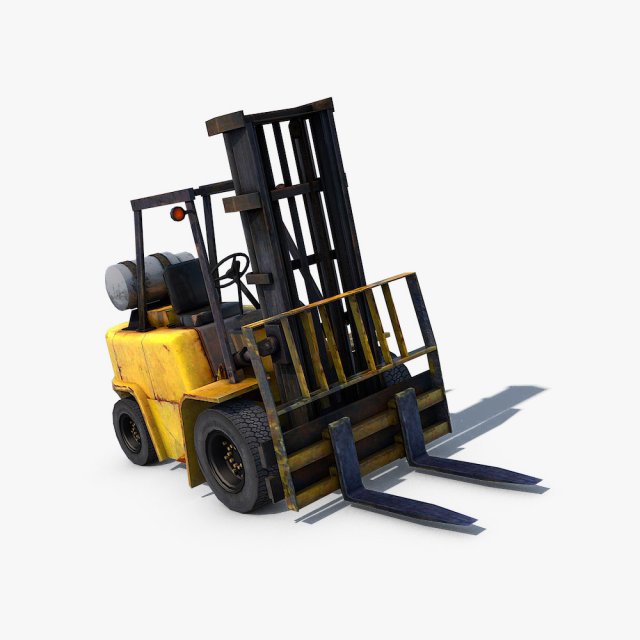 Forklift 3D Model