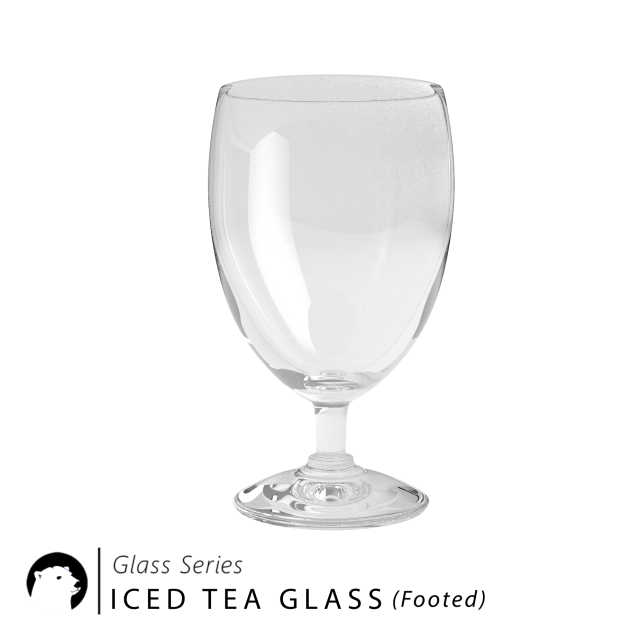 Glass Series – Iced Tea Glass Footed 3D Model