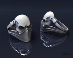 Ring with a skull 3D Model
