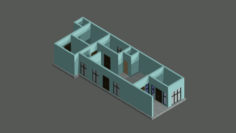 3d house plan ArM 3D Model