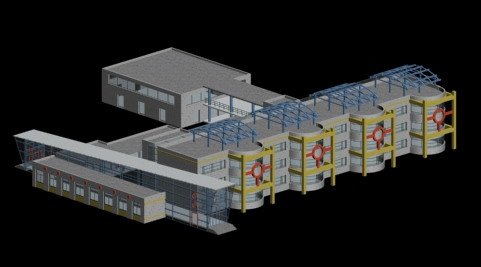 Kindergarten happy city office buildings – 18 3D Model