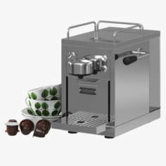 Sjostrand Espresso Machine 3D Model