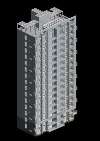 City government office building architectural design – 379 3D Model