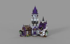Lego 3d House fantasy 3D Model