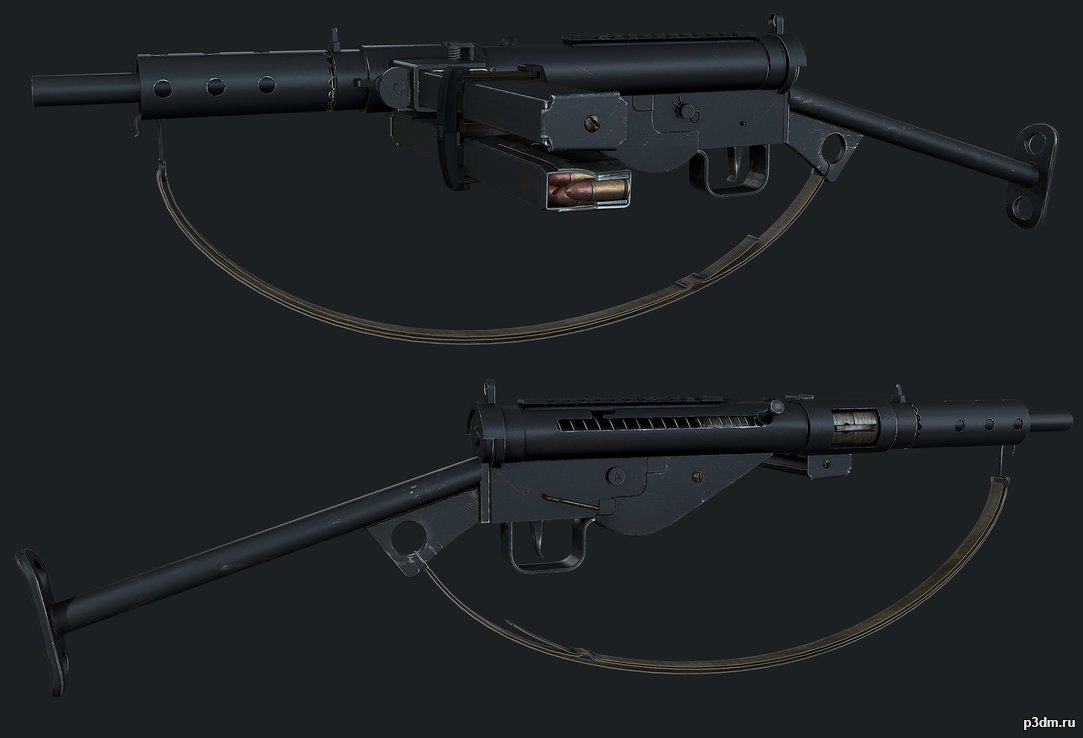 Sten 3D Model