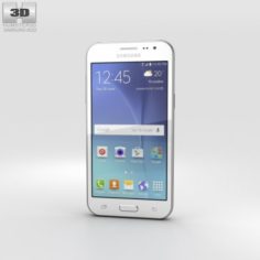 Samsung Galaxy J2 White 3D Model