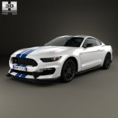 Ford Mustang Shelby GT350 2015 3D Model