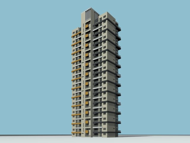 City government office building architectural design – 149 3D Model