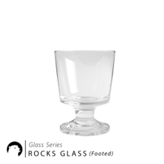 Glass Series – Rock Glass Footed 3D Model