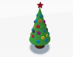 New year tree 3D Model