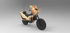 Megaforce bike 3D Model
