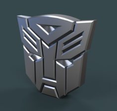 Autobots logo 3D Model