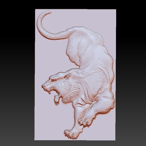 tiger 3D Print Model