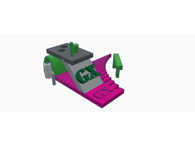 GX – Playground Style Benchmark 3D Print Model