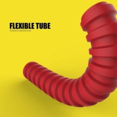 flexible tube 3d model for printing 3D Print Model
