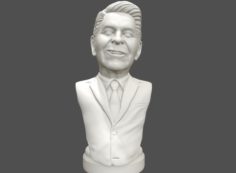 Ronald Reagan 3D printable portrait 3D Model
