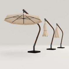 Garden umbrella 3D Model