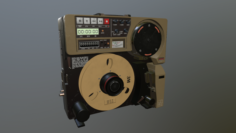 Old TV Recorder 3D Model