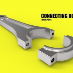 connecting rod car engine components 3D Print Model