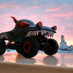 haunted house monster truck 3D Print Model