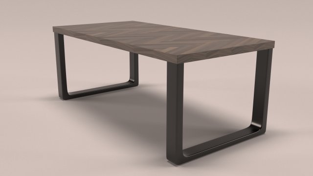 Desk 3D Model