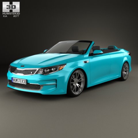 Kia Optima Roadster A1A 2015 3D Model