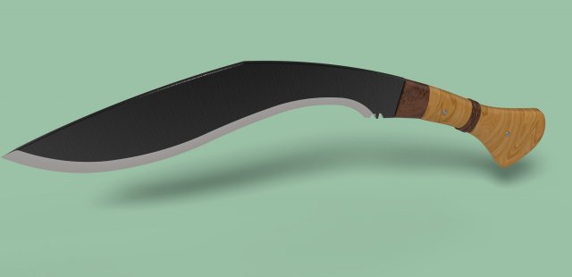 Kukri Free 3D Model