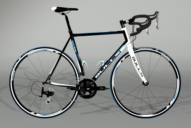 Road Bike 3D Model