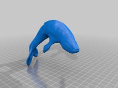 Humpback Whale, attempt #1 3D Print Model