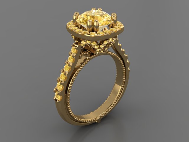 Jewellery ring 3D Model