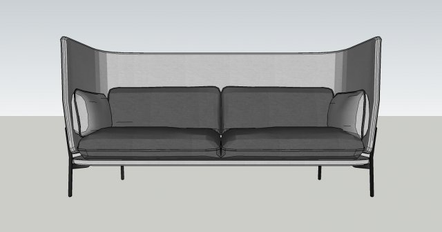 Sofa02 3D Model