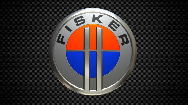 Fisker logo 3D Model