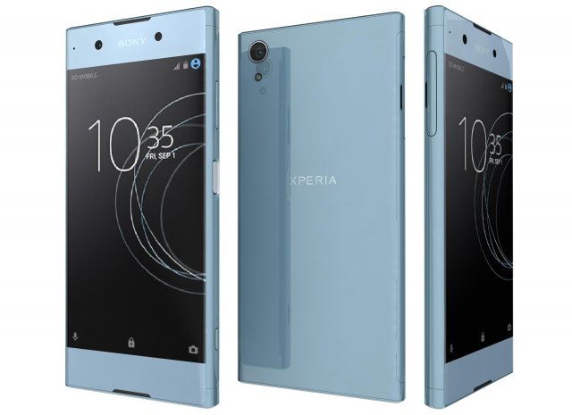 Sony Xperia XA1 Plus Blue 3D Model