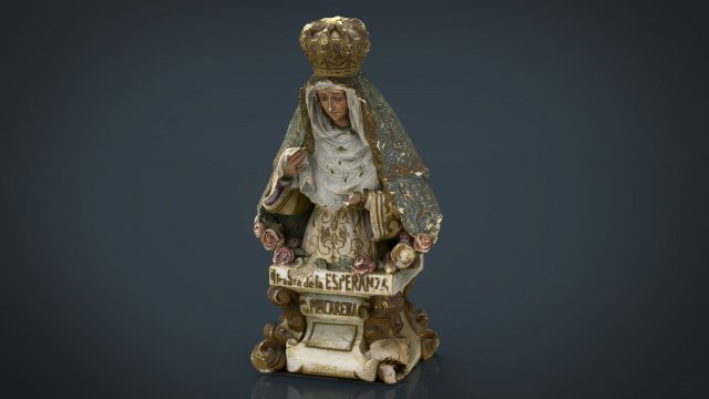 Virgen de la Macarena 3D Model