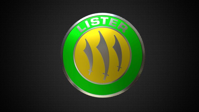 Lister logo 3D Model