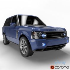 Land Rover Range Rover 6 Colors 3D Model
