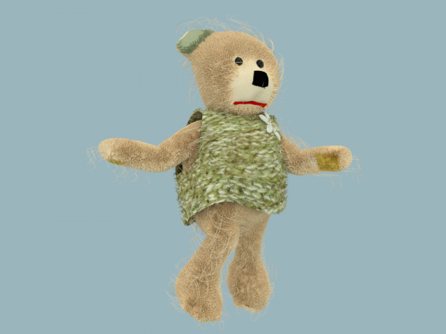 Soft toy bear 3D Model