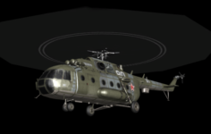 Mi-17 Hip 3D Model