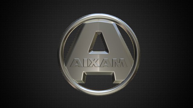 Aixam logo 2 3D Model