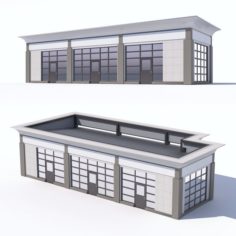 A typical stall 3D Model
