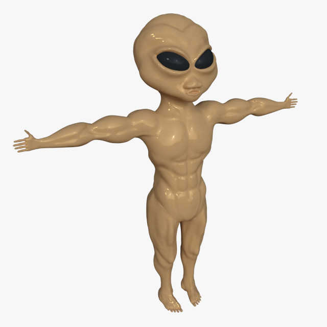 Alien 3D Model