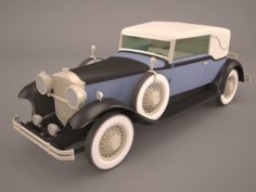 Packard Speedster Eight 1930 3D Model