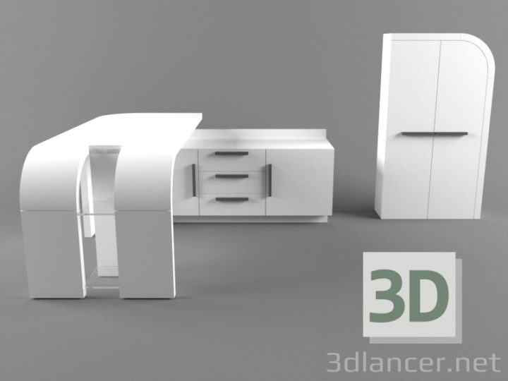 3D-Model 
Office furniture