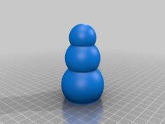 Snowman! 3D Print Model