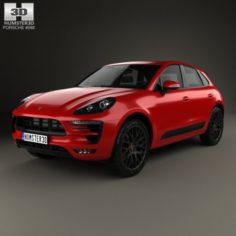 Porsche Macan GTS 2017 3D Model