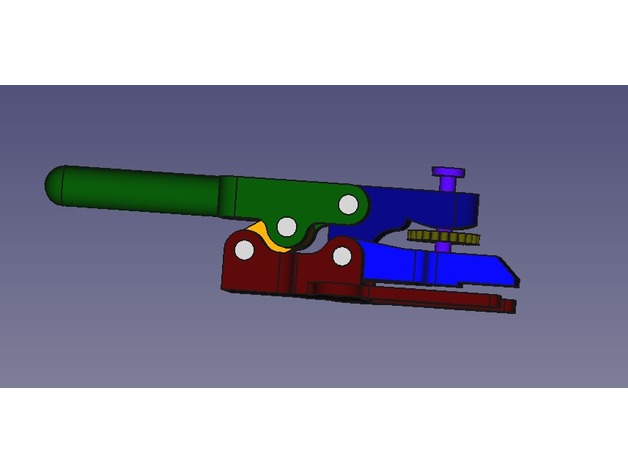 Schnellspanner 3D Print Model