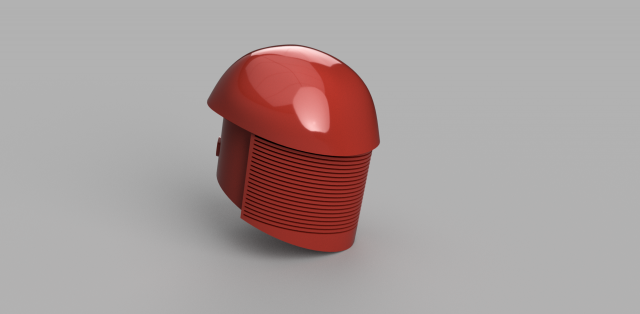 Elite Praetorian Guard Helmet- Star Wars The Last Jedi 3D Model